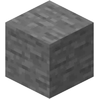 A decorative block of stone